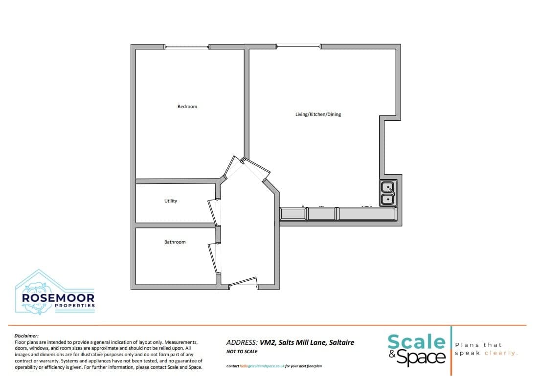 1 Bed Flat — Shipley thumbnail 9